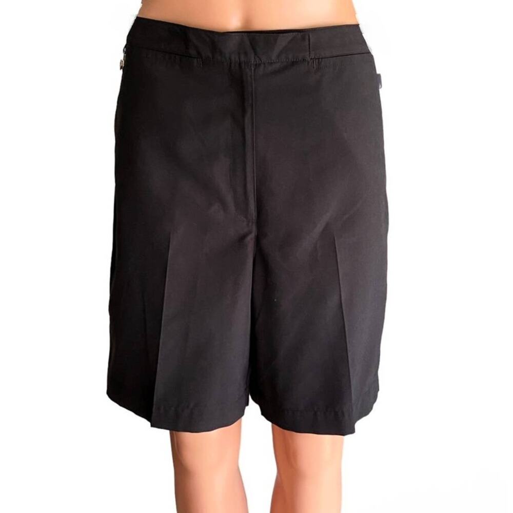 NWT ~ LIZ GOLF Coolmax Black Golfing Ball Marker Claiborne Shorts ~ Women's 12